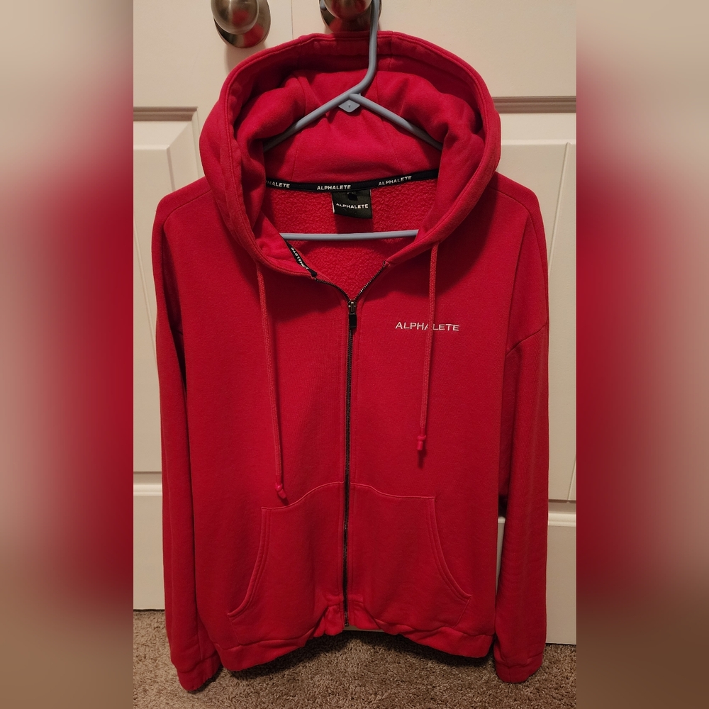 Alphalete Athletics - Capital Hoodie - M - Red